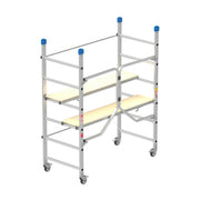 Trabattello Pieghevole in Alluminio Marchetti Dinamico 70 x 155 x h 188 cm 150 kg