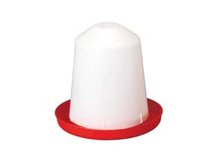 ABBEVERATOIO A SIFONE IN PLASTICA PER PULCINI- - lt.1.5 ø cm.20x16h. - 12 pezzi