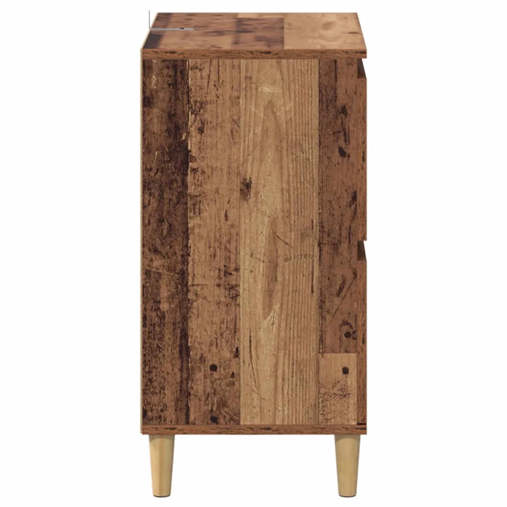 Sideboards 3 pcs Legno vecchio 60 x 35 x 70 cm 3415557