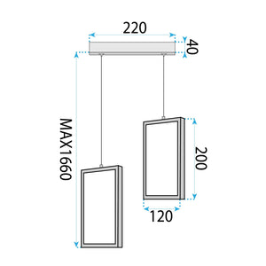 Lampada Led Lhj086-2cp Gold