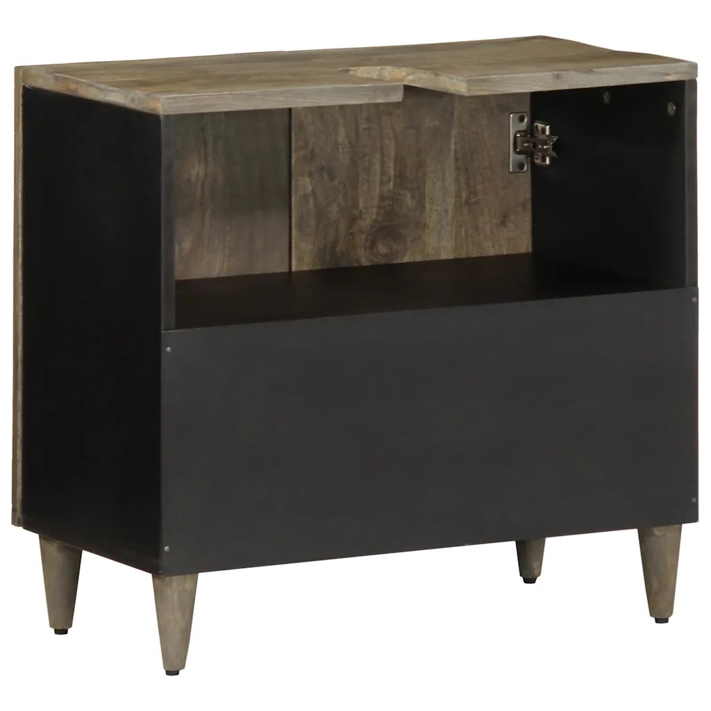 Mobile Lavabo da Bagno 62x33x58cm in Legno Massello di Mango 4017811