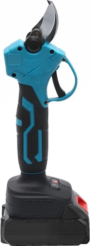 Snoeischaar Elettrica - Takkenschaar Senza Fili - Accu Snoeischaar Potente - Con Scatola di Riposo - Blu