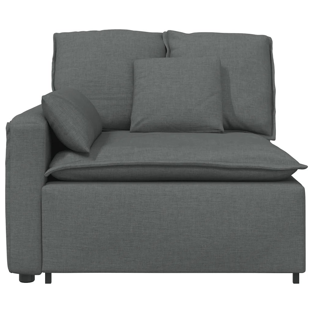 Modulo Terminale Bracciolo Divano Modulare con Cuscini 100 cm CFW5126968