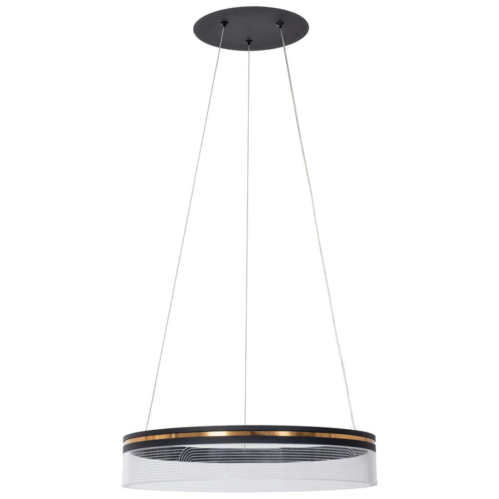 Lampada App1191-cp 40cm Black
