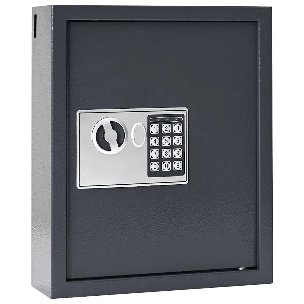 Cassetta di sicurezza digitale Grigio scuro 30 x 10 x 36,5 cm CFW2114139
