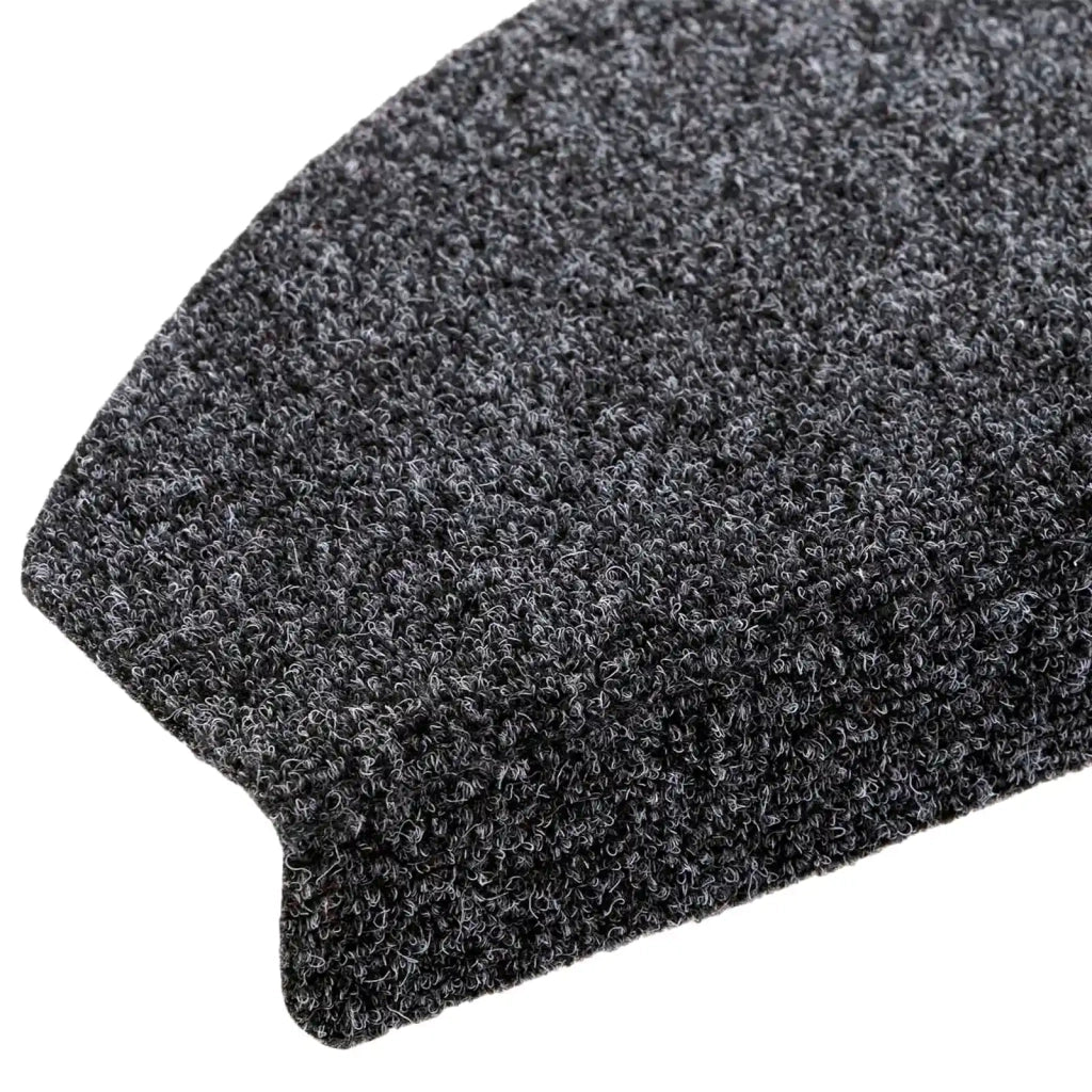 Tappetini per scale autoadesivi 15 pcs Grigio Scuro