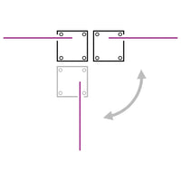 Tenda Laterale Retrattile per Patio 140x1200 cm Antracite cod mxl 16615