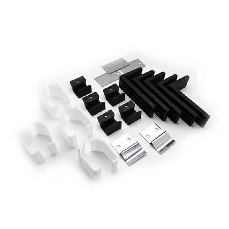 Kit di montaggio per pannelli vasche