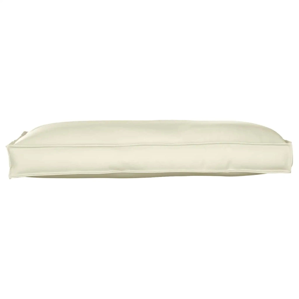Cuscino Crema 120 x 60 x 12 cm Tessuto Oxford 42001560