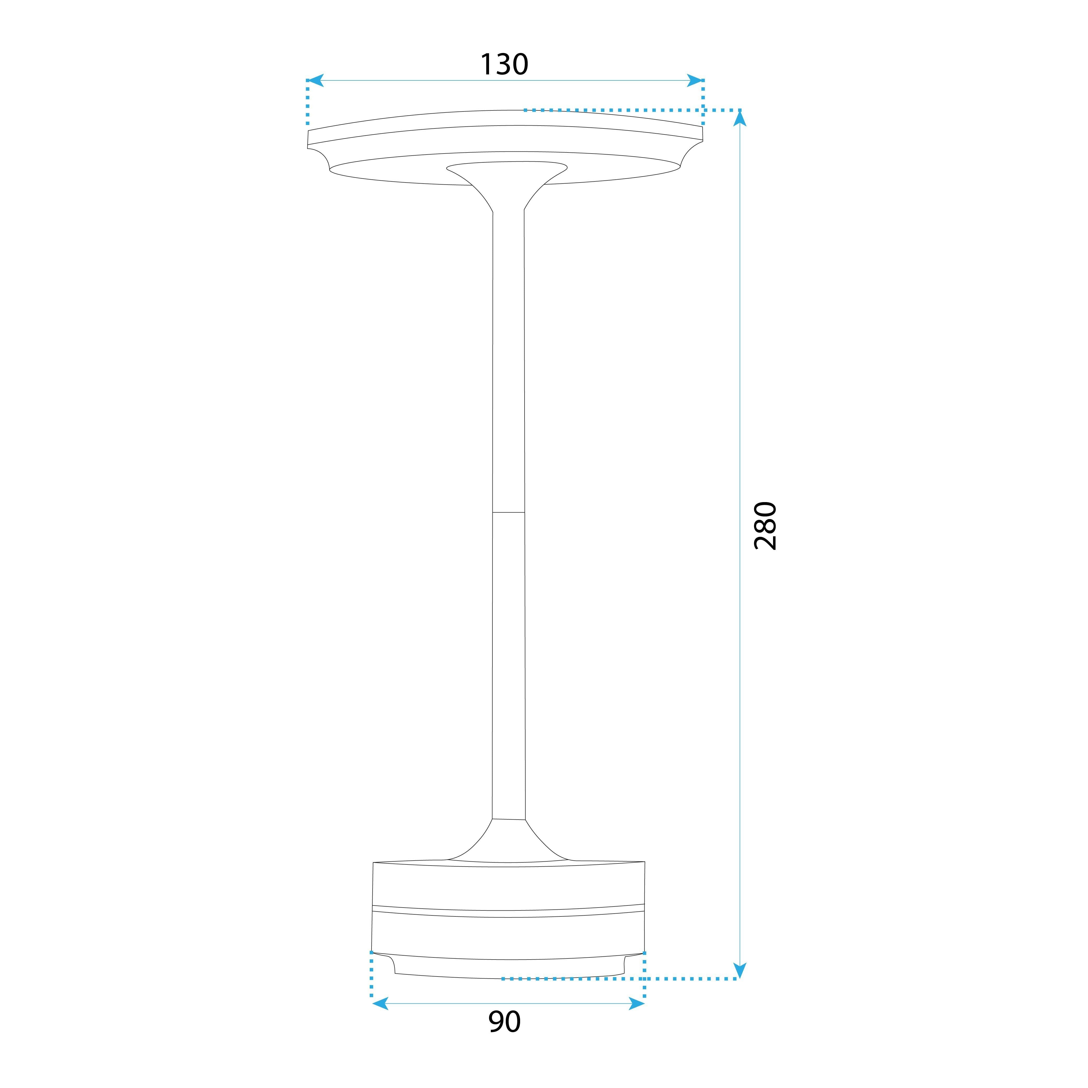 Lampada Da Comodino App1373-t Grey