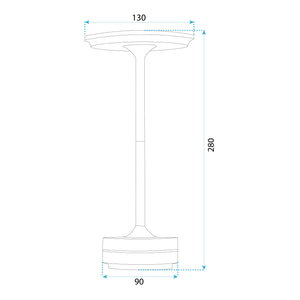 Lampada Da Comodino App1373-t Grey