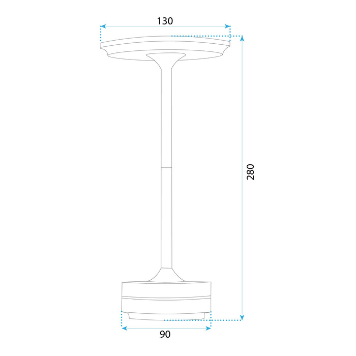 Lampada Da Comodino App1373-t Grey