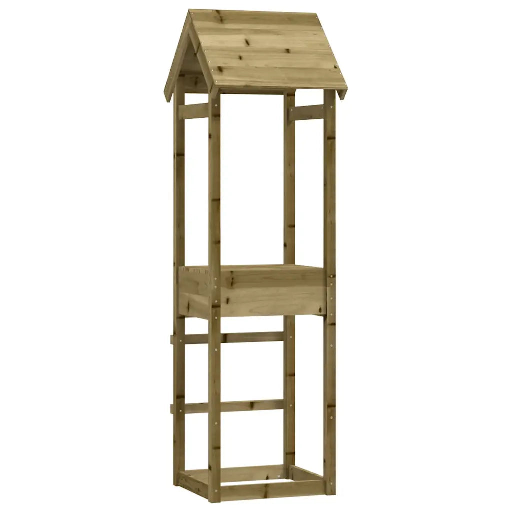 Torre da Gioco 53x46,5x194 cm in Legno di Pino Impregnato 826528