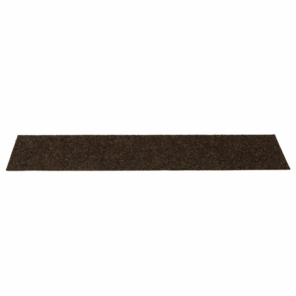 Tappetini per Scale Autoadesivi 30 pz Marrone 76x20 cm
