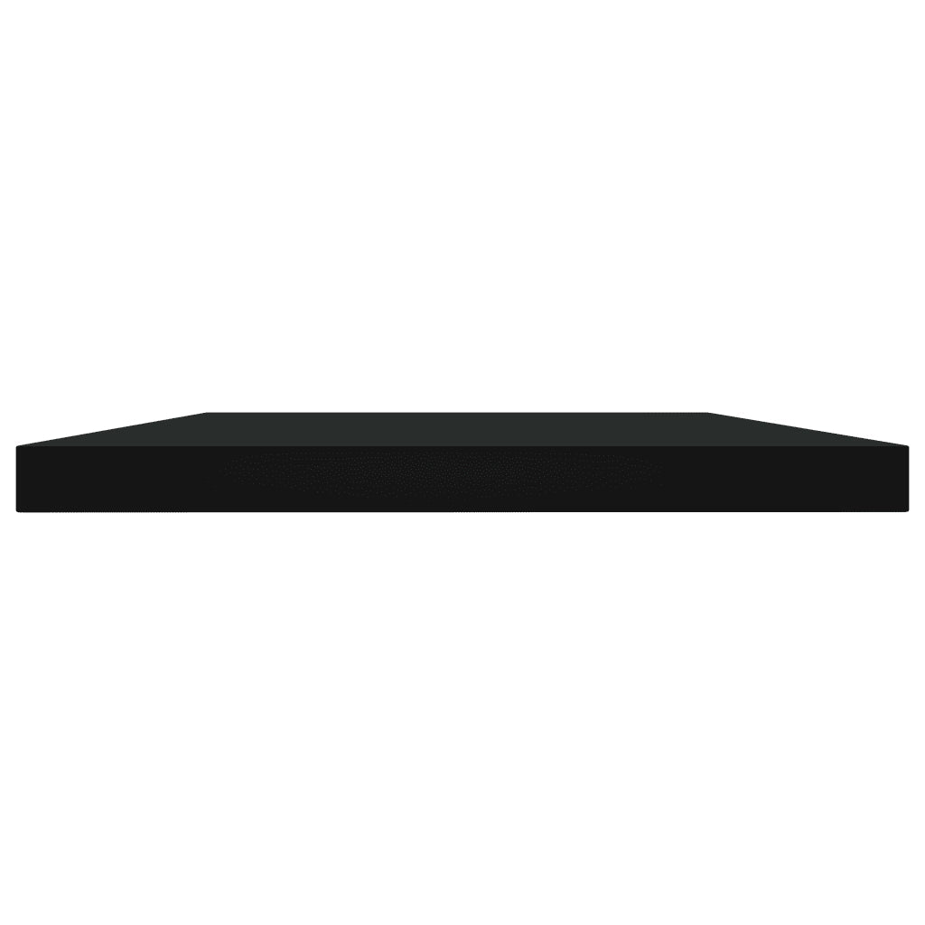 Ripiani per Libreria 4pz Neri 40x20x1,5cm in Legno Multistrato 805140