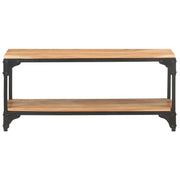 Tavolino da Salotto 90x30x40 cm in Legno Massello di Acacia 320260