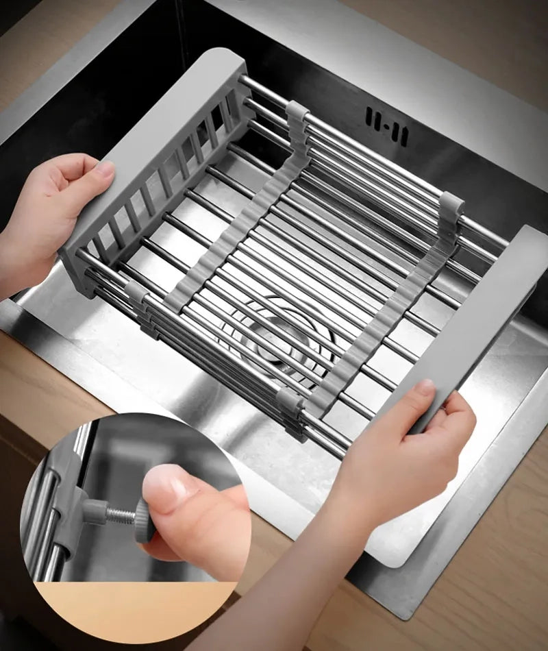 Scolapiatti Per Lavabo Grey 322101a