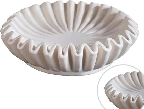 Sala decorativa, tavola da cucina in resina marmorea, scala multifunzionale in resina, 15 cm