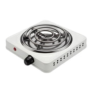 Rechaud Elettrico Portatile 1000W Piastra Riscaldante 21cm Compatto Bianco Avizar