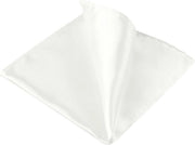 Zakdoeken per uomo per festa di matrimonio - Colore uniforme - Ecru - Dimensione unica