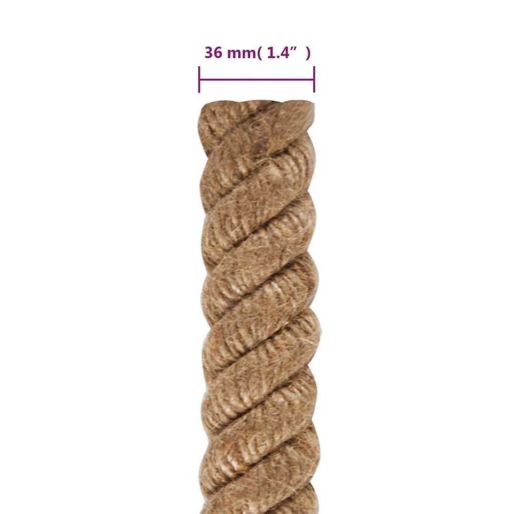 Jute Rope, 25 M Length, 36 Mm Thickness