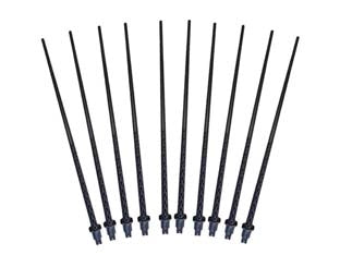 ASTINE DI RICAMBIO PER BACCHIATORE BOMBER 165 E SUPER BOMBER 195- - conf.pz.10 - 10 pezzi VOLPI