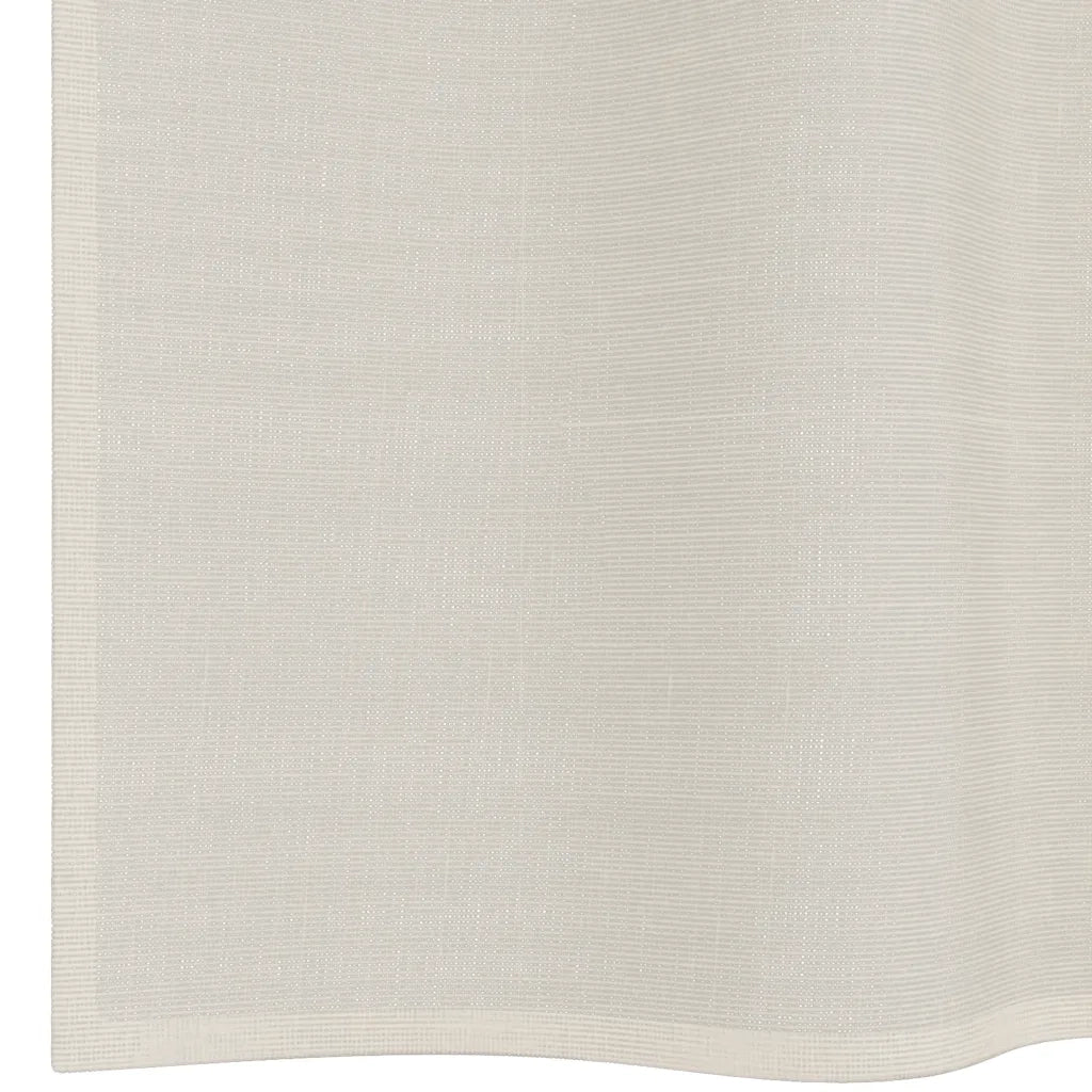 Tende in Voile con Occhielli 2 pz Crema 140x245 cm 4102074