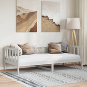 Dormeuse Bianca in Legno Massello di Pino 90x200 cm 806941