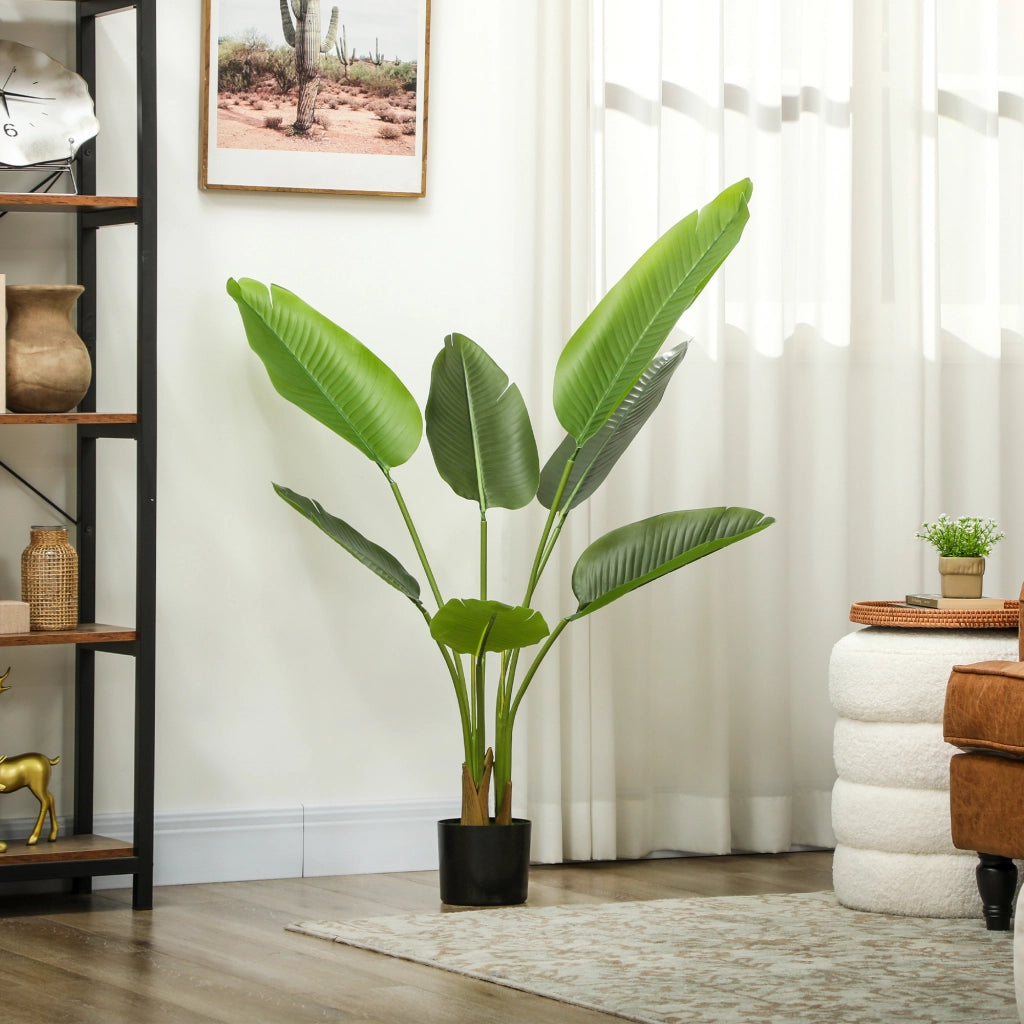 Albero artificiale con vaso ¨C zephmum ¨C verde 109 cm
