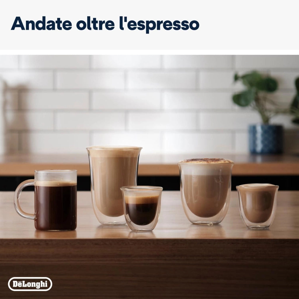 DeLonghi EC9155.W La Specialista Arte Macchina da Caffe' Espresso Macinacaffe' Integrato Lancia Vapore My Latte Art 1400W Bianco
