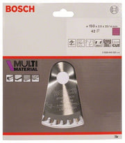 2608640501 - Lama per seghe circolari Multi Material 150 x 20/16 x 2,0 mm- 42
