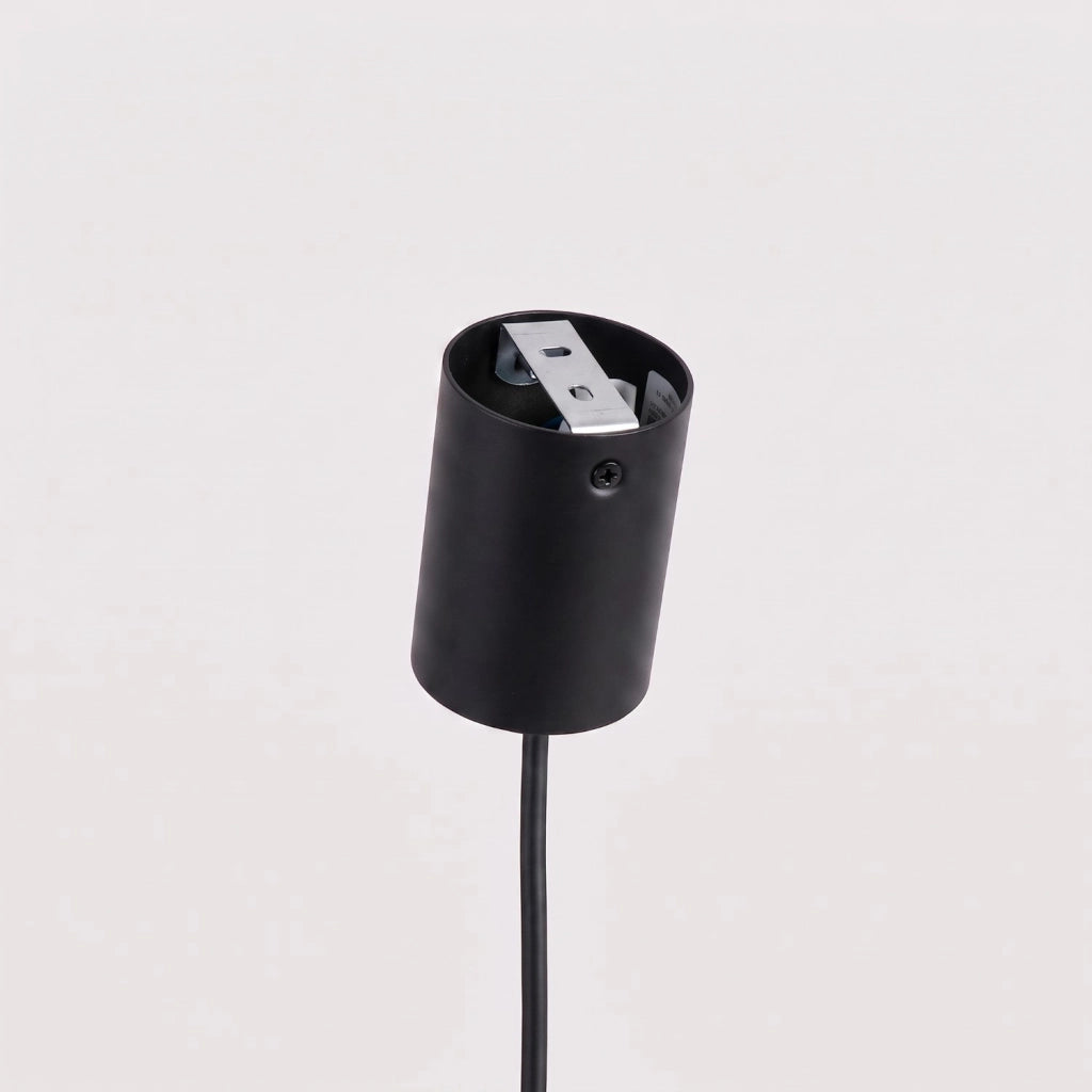Lampadario RAYO 4 nero