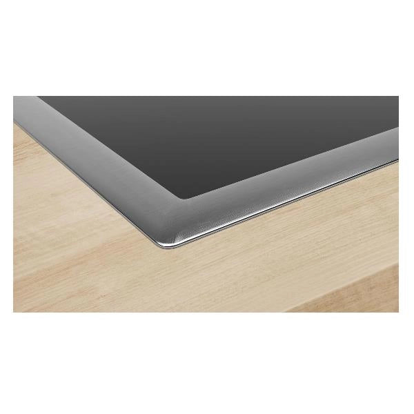 Piano Cottura A Induzione Bosch Serie 6 PVS645HB1E 4 Fuochi (L58,3xP51,3) Con Profili Vetro Ceramica Nero