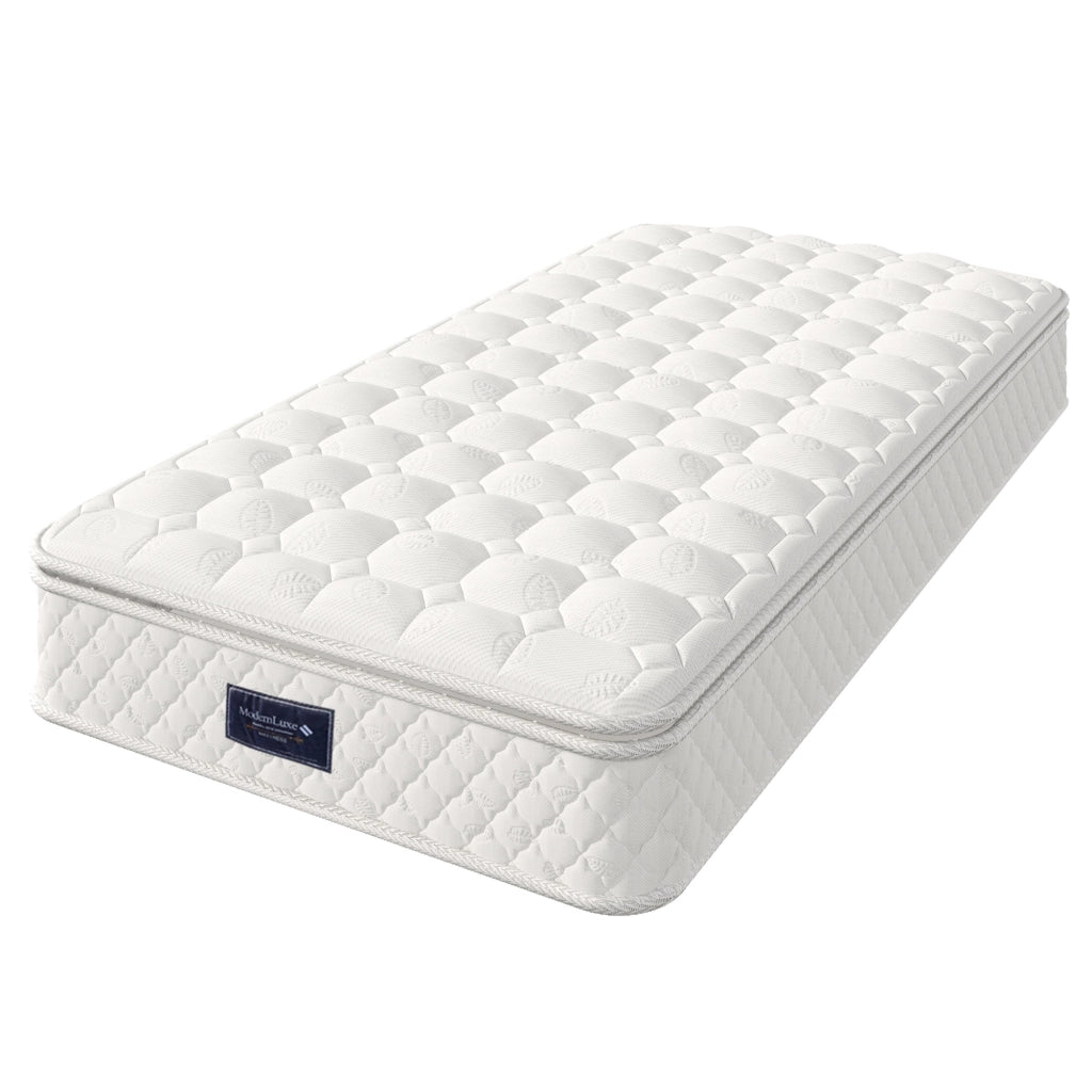 Materasso Ortopedico 90x200 cm H3 con 7 Zone; Molle Insacchettate e Schiuma Ondulata Certificato OEKO-TEX