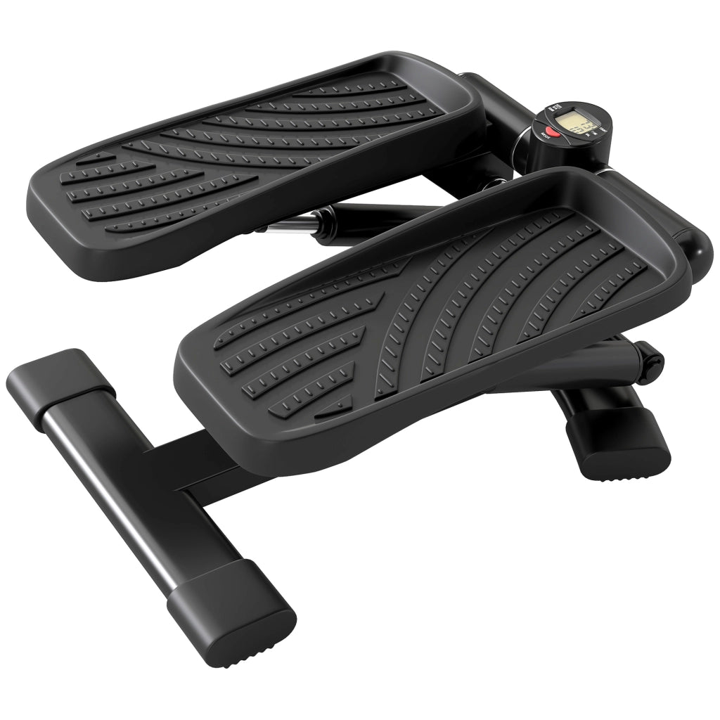 Stepper Fitness 2 in 1 con Display LCD ¨C zephmum ¨C Nero 42x34x22 cm