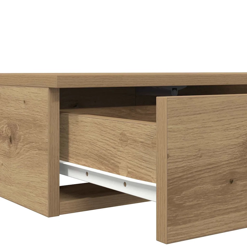 Cassetti per letto Rovere artigianale 140 x 36,5 x 16,5 cm 866954