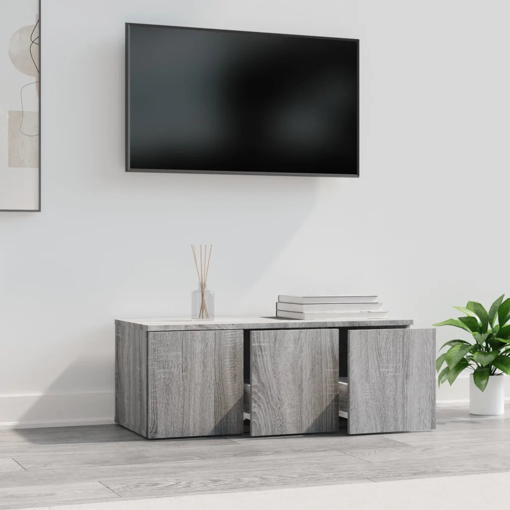 Mobile TV | Armadietto TV | Mobile Porta TV Grigio Sonoma 80x34x30 cm in Legno Multistrato