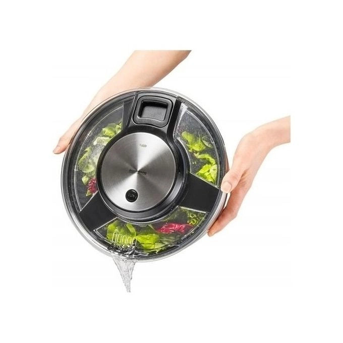 Gefu 28160 Speed Wing Centrifuga per insalata 5L in acciaio inossidabile colore Acciaio inox