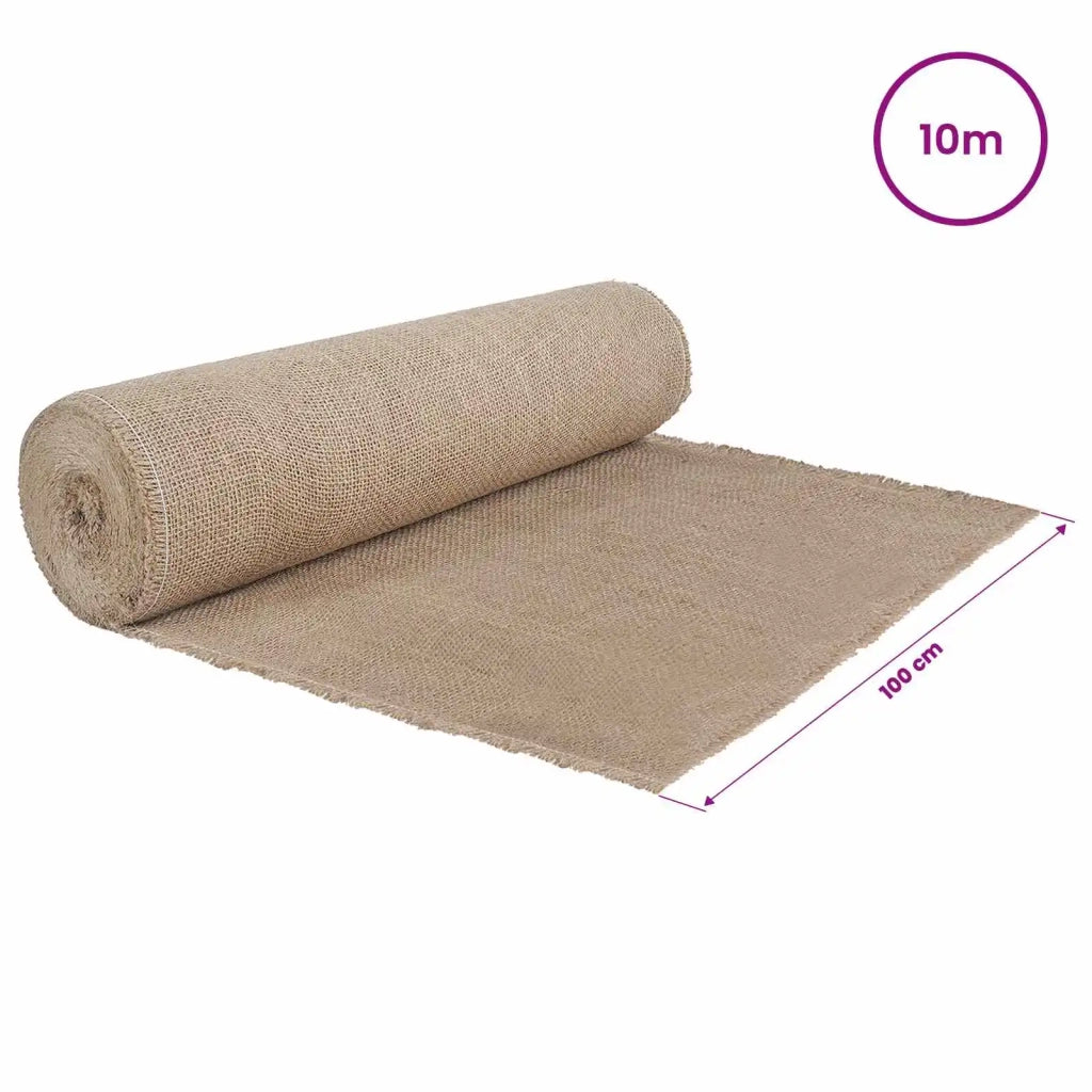 Rotolo di Juta 100 x 1000 cm Naturale 42012143