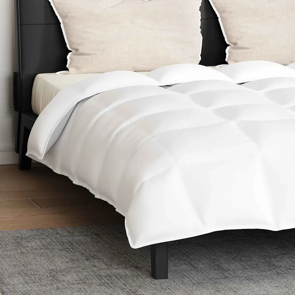 vidaXL Piumone Other con cuscino 3 pcs Bianco Piume