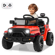 Auto elettrico per bambini 12V con telecomando, Veicolo elettrico con 3 velocit¨¤ Rosso