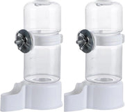 Dispensatore automatico di acqua per uccelli 2 pezzi | per gabbia, pappagallo, dispensatore cibo | accessori per gabbia, parrocchetto, vallecuore