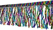 Frangia decorativa 16 cm - Pailletten - Lint decorativo - Accessori per cucito - Fai da te - Costumi - Polyester - Lint decorativo
