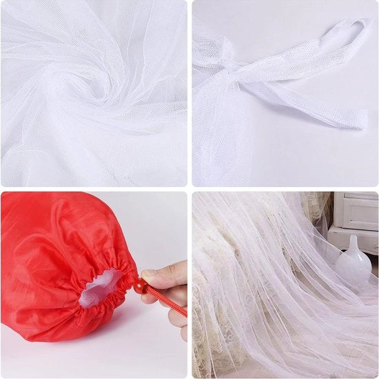 Retrattile quadrato 200 x 200 x 180 cm per esterno uso (bianco)