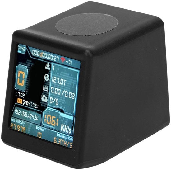 Minatore di Bitcoin 1060 KH/s Hashrate - Minatore USB BTC - Modalità Plug and Play semplice - Modalità doppia - Display da 1,54 pollici - Chip robusto - Minatore criptografico