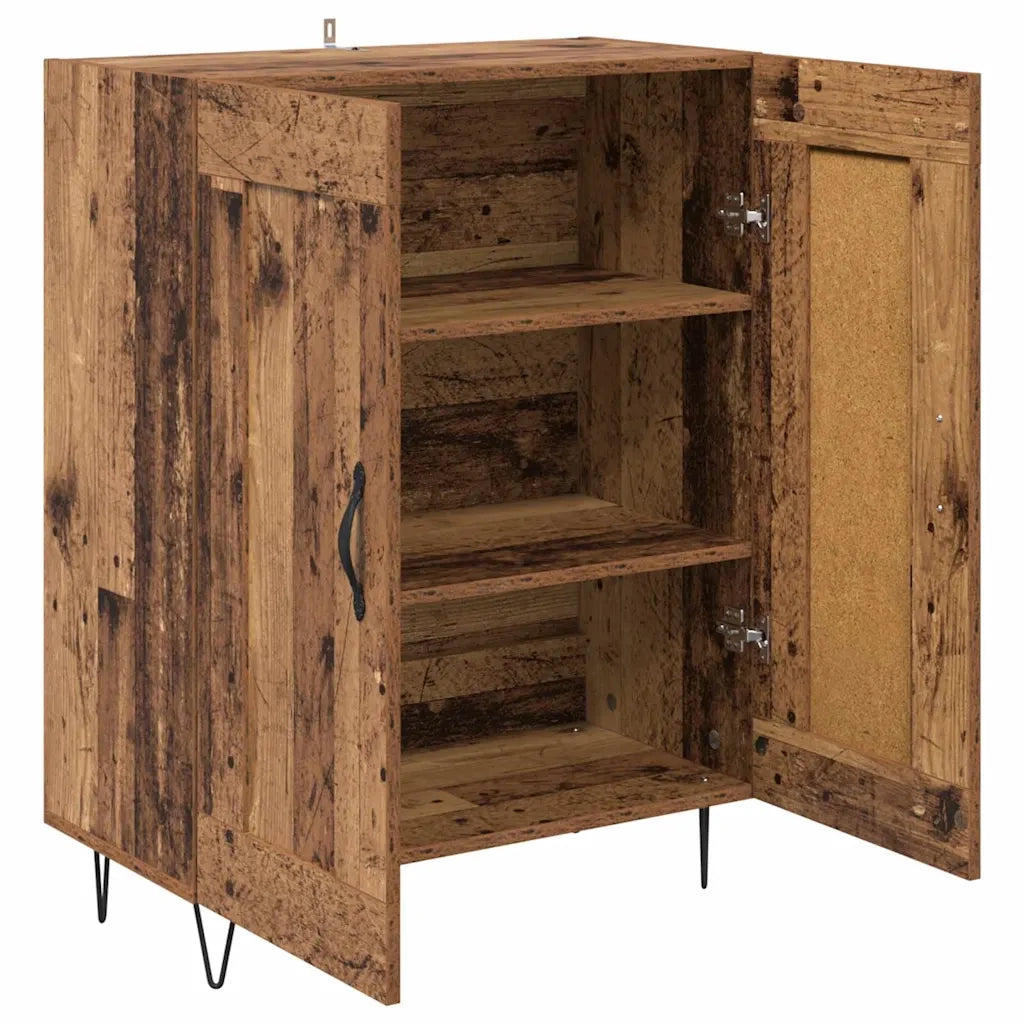 Credenza-Buffet-Armadio da cucina Legno vecchio 69,5 x 34 x 90 cm 673489