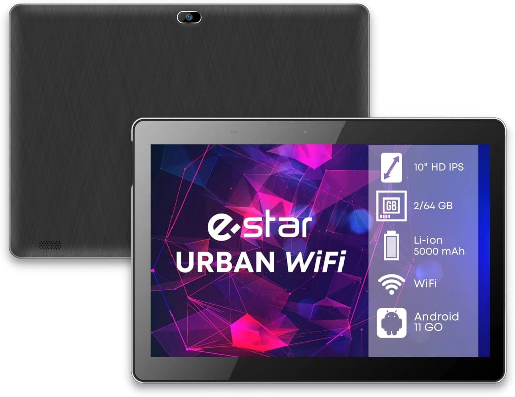 TABLET ESTAR 1021W 10.1 WIFI BK ANDROID 11 2GB 64GB