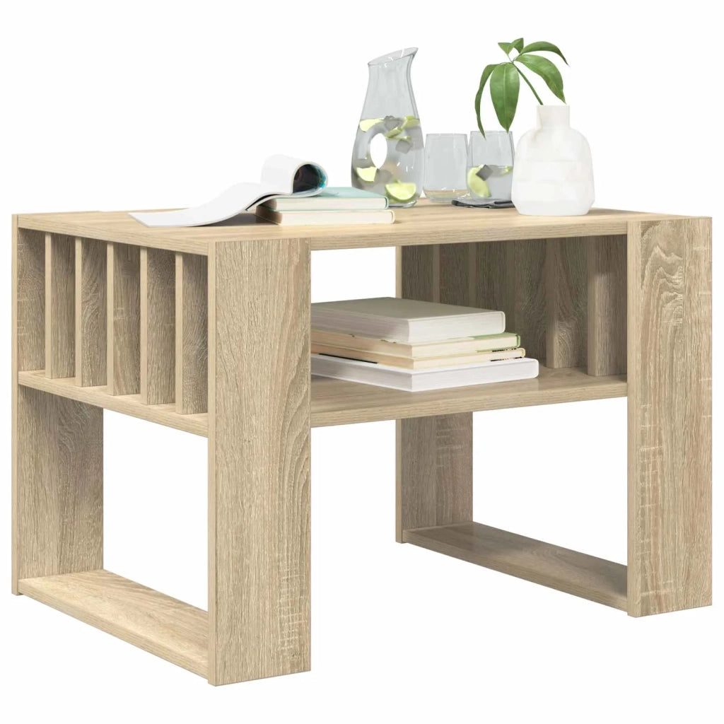 Tavolino da salotto Rovere Sonoma 66 x 49,5 x 45 cm