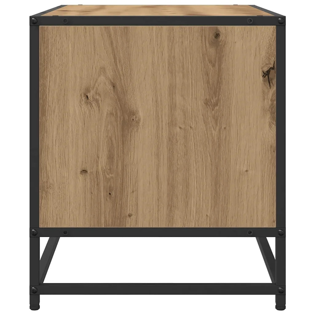 Mobile TV-Credenza per TV Rovere artigianale 61 x 40 x 46 cm Legno multistrato