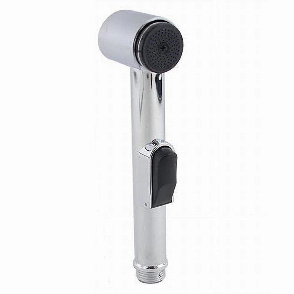 Trade Shop - Spruzzatore Doccetta Per Bidet Wc Doccia Vasca Bagno Pulizia 18 Cm Silver 87548 -
